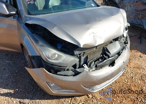 2015 Hyundai Elantra Limited из США, поврежденный, VIN 5NPDH4AE7FH549251